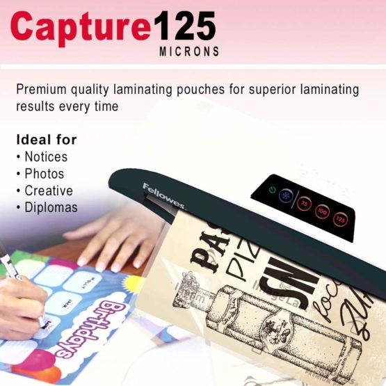 Fellowes ImageLast A4 125 Micron Laminating Pouch - (Pack of 25), 5396301 - Image 3