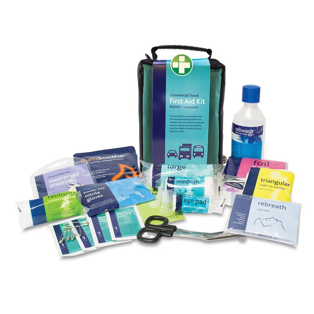 Reliance Medical First Aid Travel Kit, Stockholm Bag Contains 29 Pieces