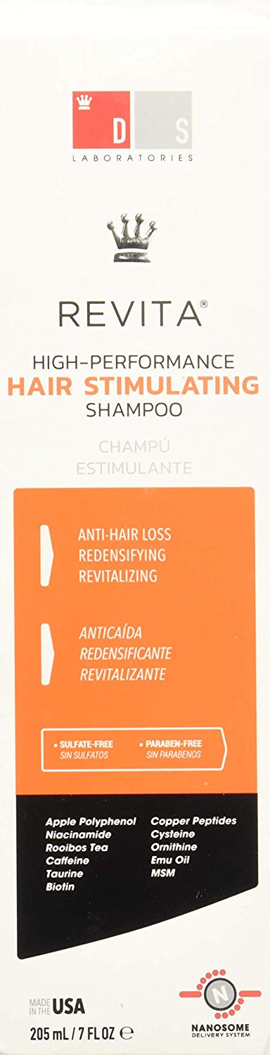 DS LABORATORIES Revita High Performance Hair Stimulating Shampoo 205 Milliliter Anti-Hair Loss, Blanco, 205 ml (Pack of 1) - Image 2