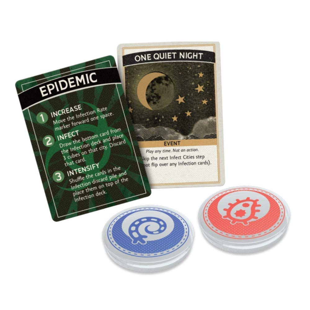 Z-Man Games ZMGZM7102 Pandemic 10th Anniversary Box, Mixed Colours, Brown, Green, and Metallic, Standalone Game - Image 3