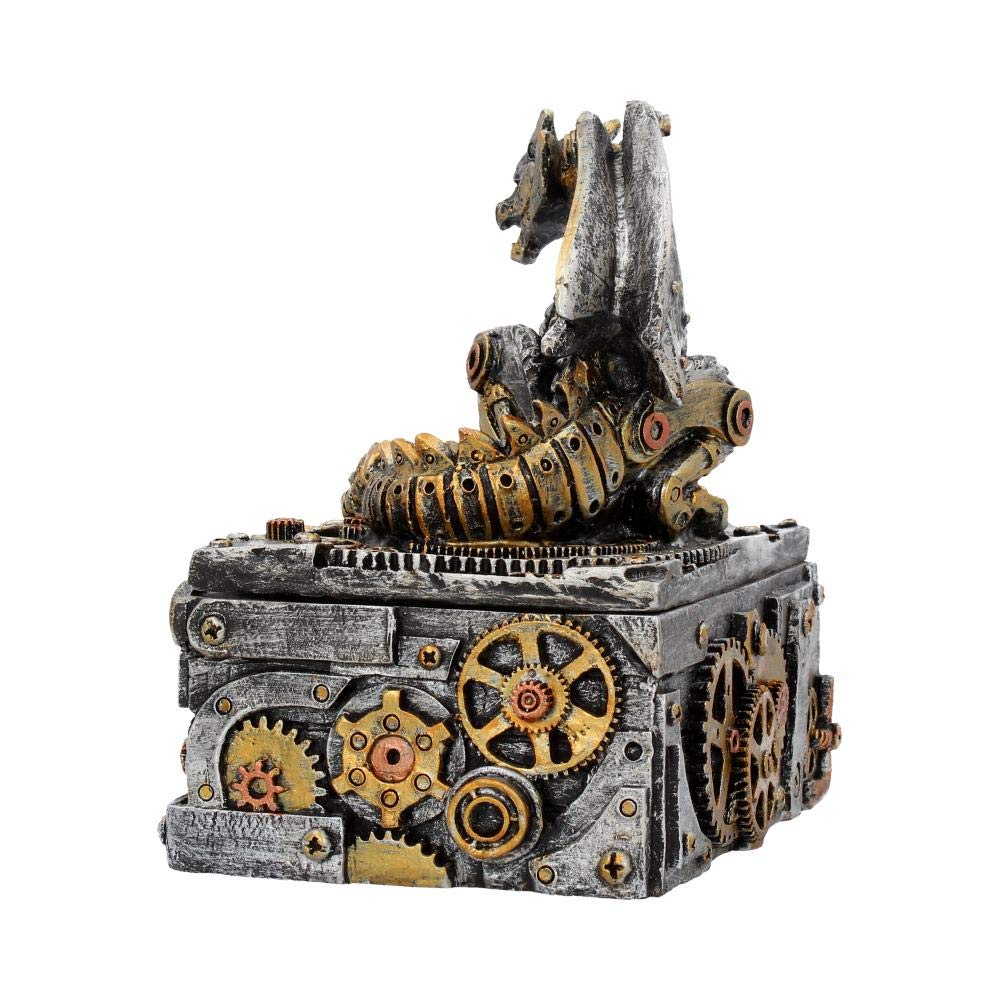 Nemesis Now U3821K8 Secrets of the Machine Box 19.5cm Silver, 18.5cm - Image 3