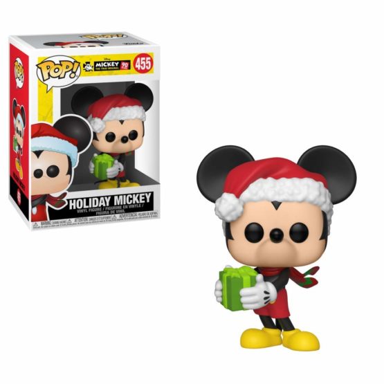Funko 35753 POP Vinyl: Disney 90th Anniversary: Holiday Mickey, Multi - Image 2
