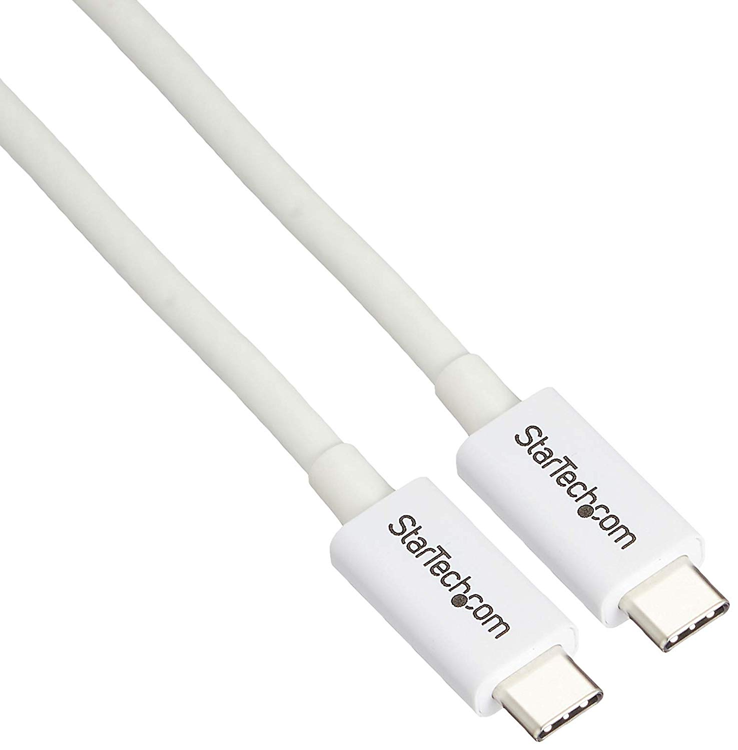 StarTech.com 6.6ft (2m) Passive Thunderbolt 3 Cable, 20Gbps, 100W PD, 4K Video, Thunderbolt Cable