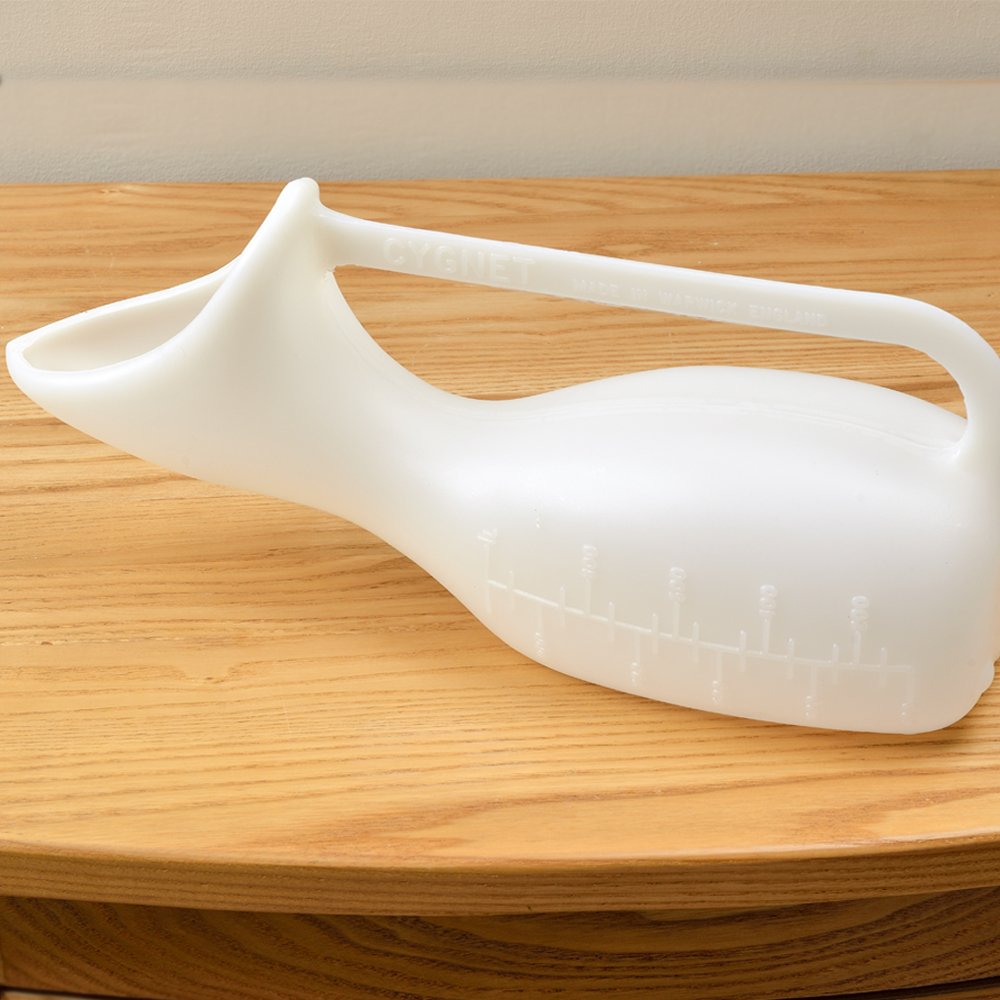 NRS Healthcare Female Urinal (Eligible for VAT relief in the UK), Clear, 1000 ml - Image 4