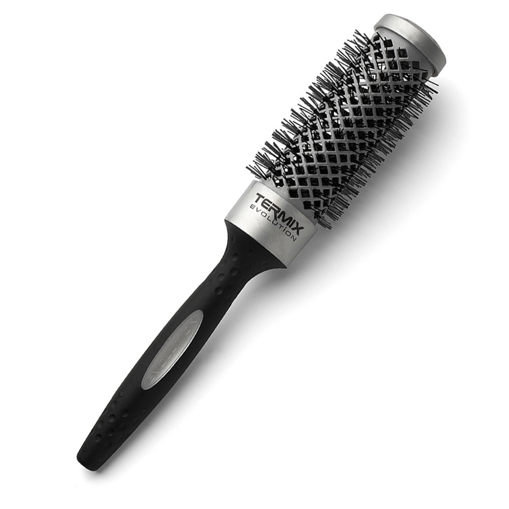 Termix Evolution Basic diameter 28 mm- Hairbrush for normal hair with ionized bristles for hair of medium thickness