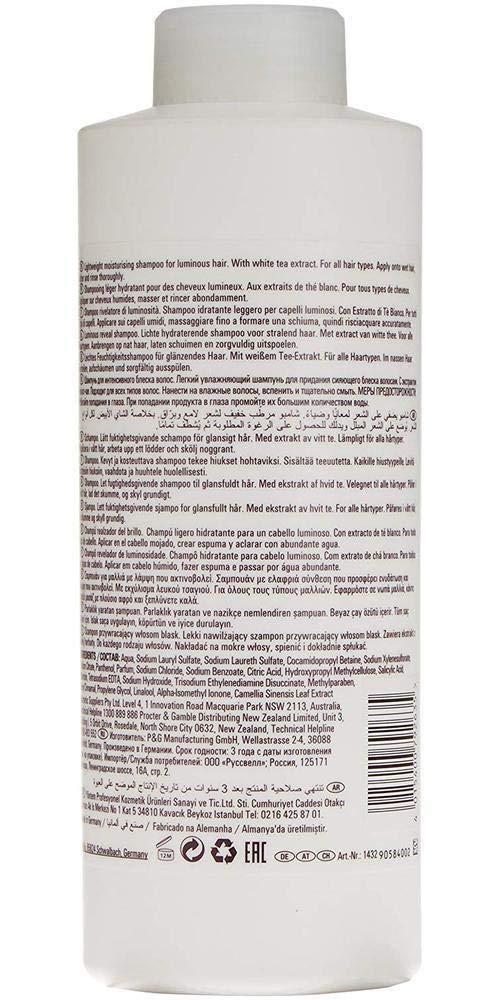 Wella Oil Reflections - Light revealing shampoo - 1000 ml, white, 1 l (Pack of 1) - Image 4