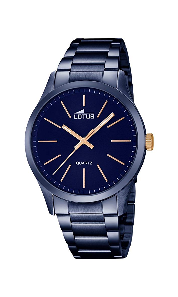 Lotus - Mens Clock 18163/2, Blue/Blue