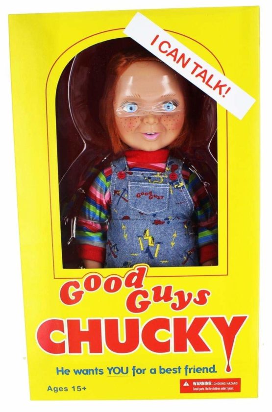 Chucky 78004 15-Inch Nice/Happy Face Good Guys Talking Doll, multi-colored
