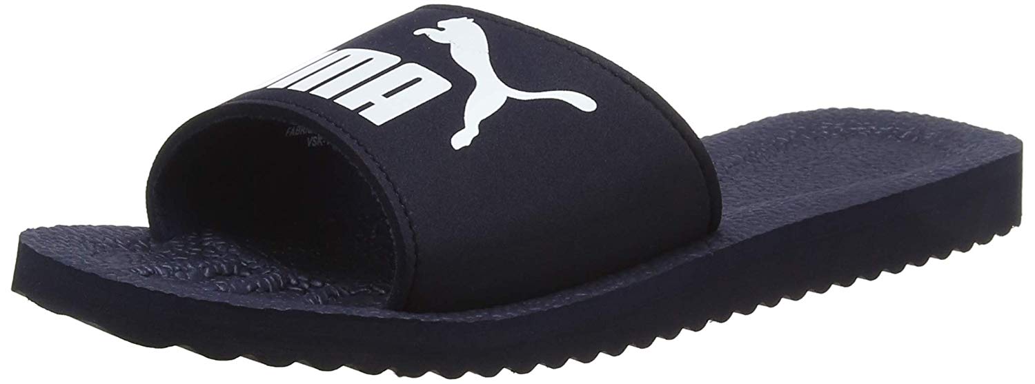 Puma Purecat, Unisex Adults’ Beach & Pool Shoes, Blue (Peacoat-White 02), 9 UK (43 EU), Peacoat White