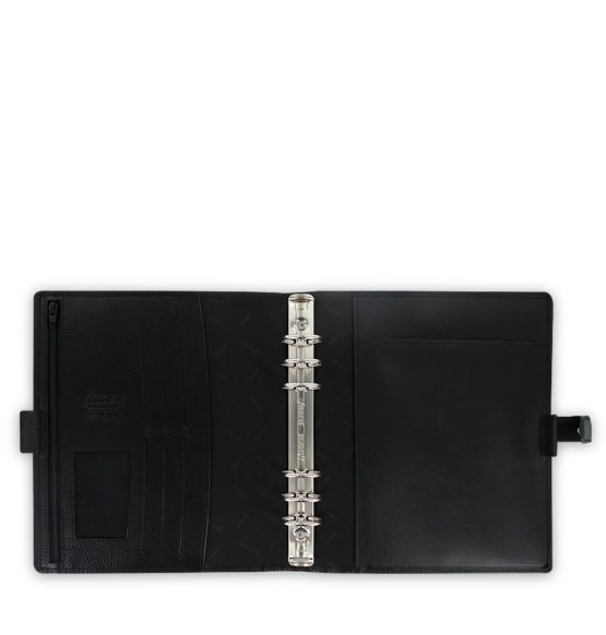 Filofax A5 Finsbury Organiser - Black - Image 3