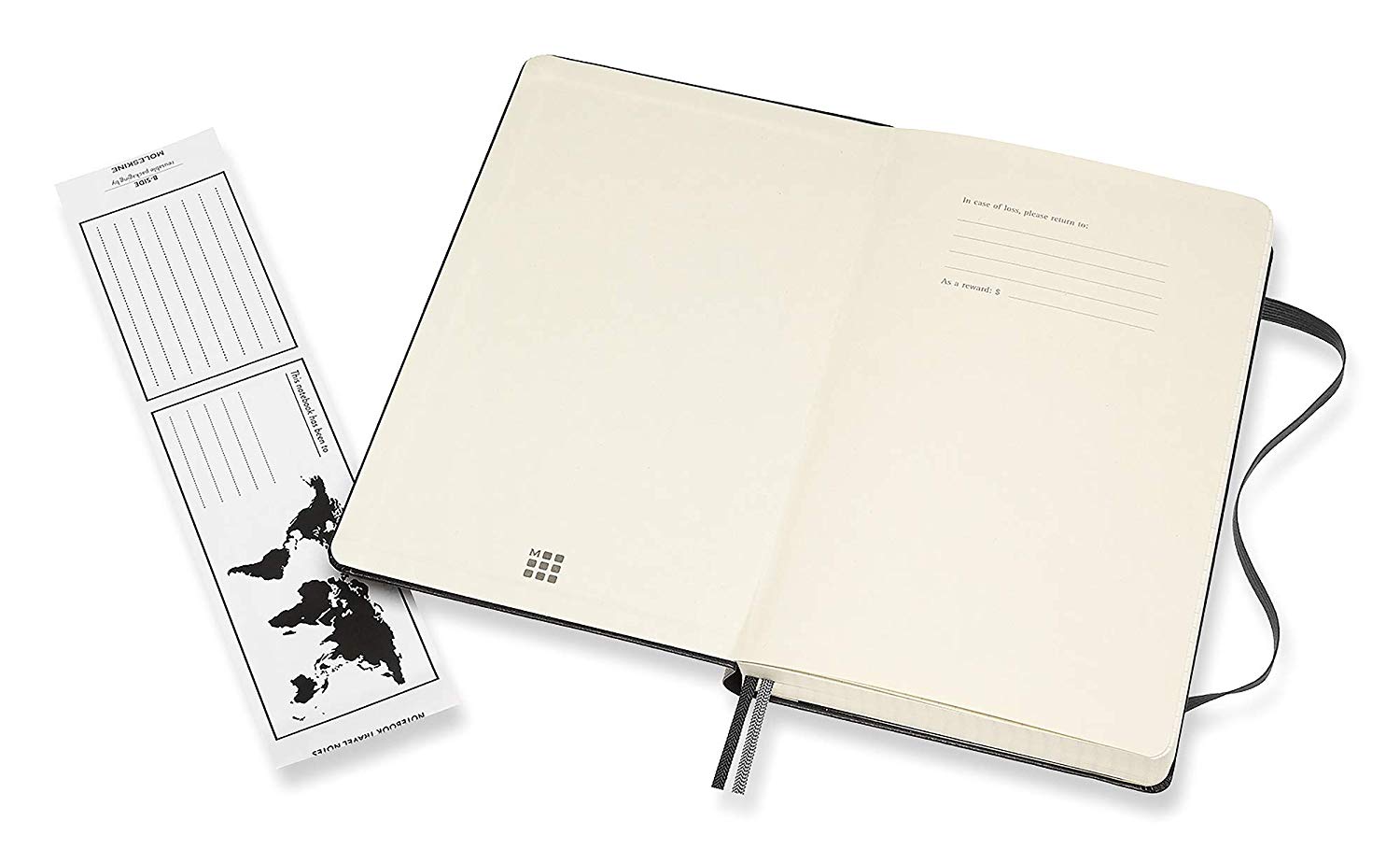 Moleskine, Classic Expanded Squared Paper Notebook, Hard Cover and Elastic Closure Journal, Color Black - Image 3