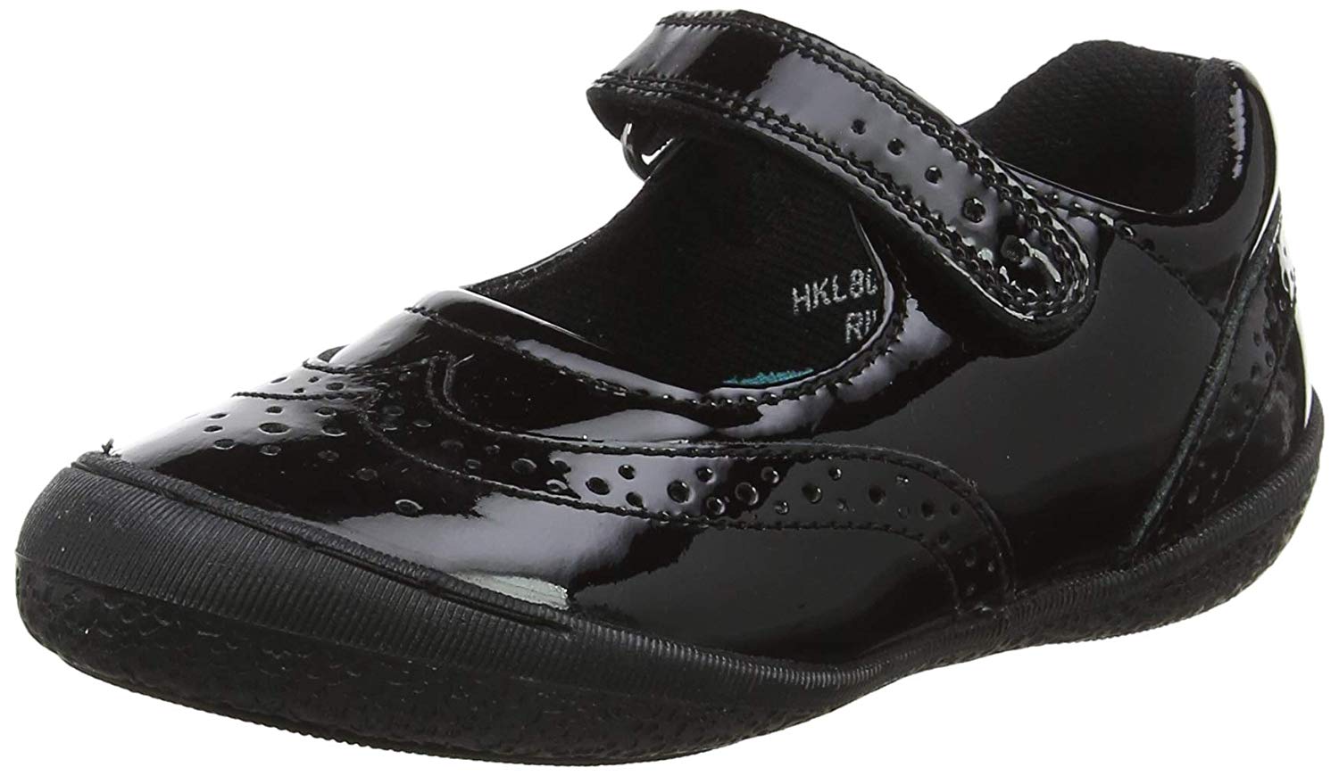 Hush Puppies Rina, Girls’ Mary Jane, Black (Black), 12 UK Child(30.5 EU)
