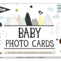 Milestone Over The Moon Baby Keepsake Cards Newborn’s First Year Memories