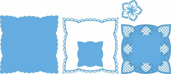 Marianne Design Anjas Square Creatable Die, Blue