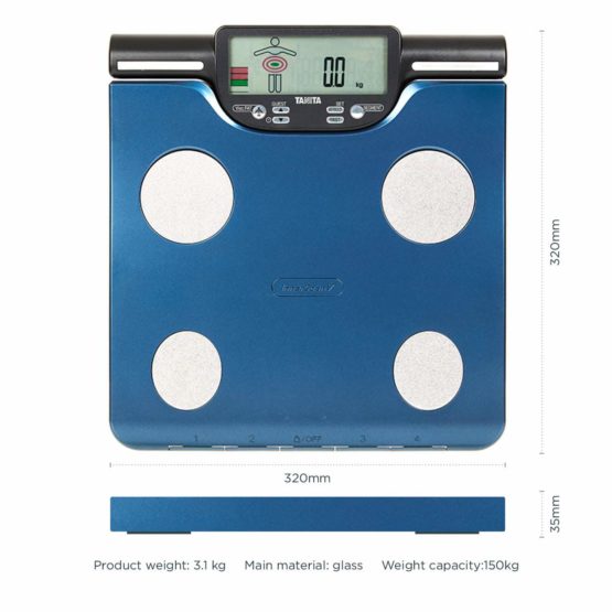Tanita BC-602 Segmental Body Composition Monitor, Body fat and muscle mass per segment, Leader in BIA, 150Kg max, 3 yr warranty BC602MB21 Blue - Image 4