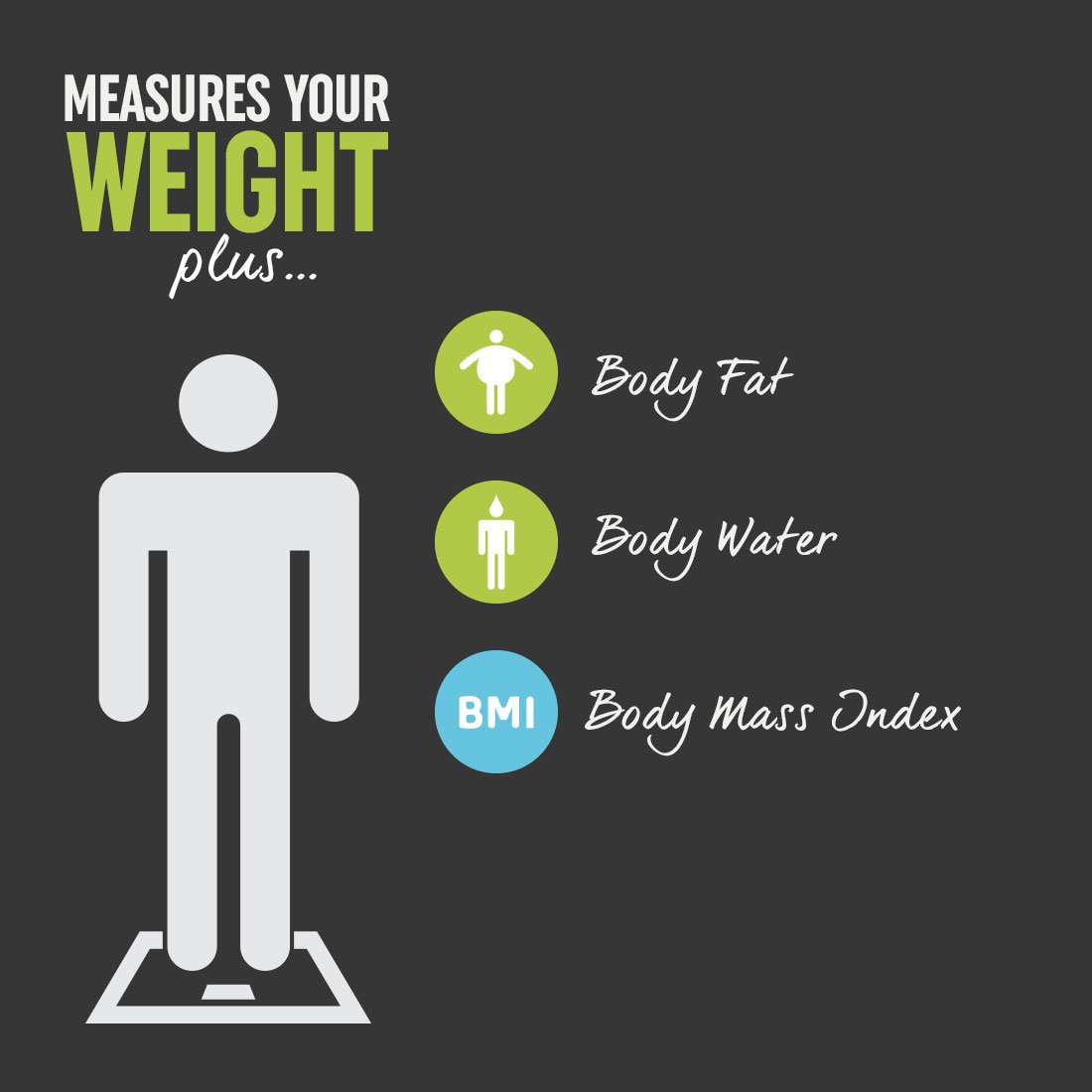 Salter Glass Analyser Bathroom Scale -180 Kg Maximum Capacity, 8 User Memory, Athlete Mode, Digital Weighing Scales, Slim - Image 2
