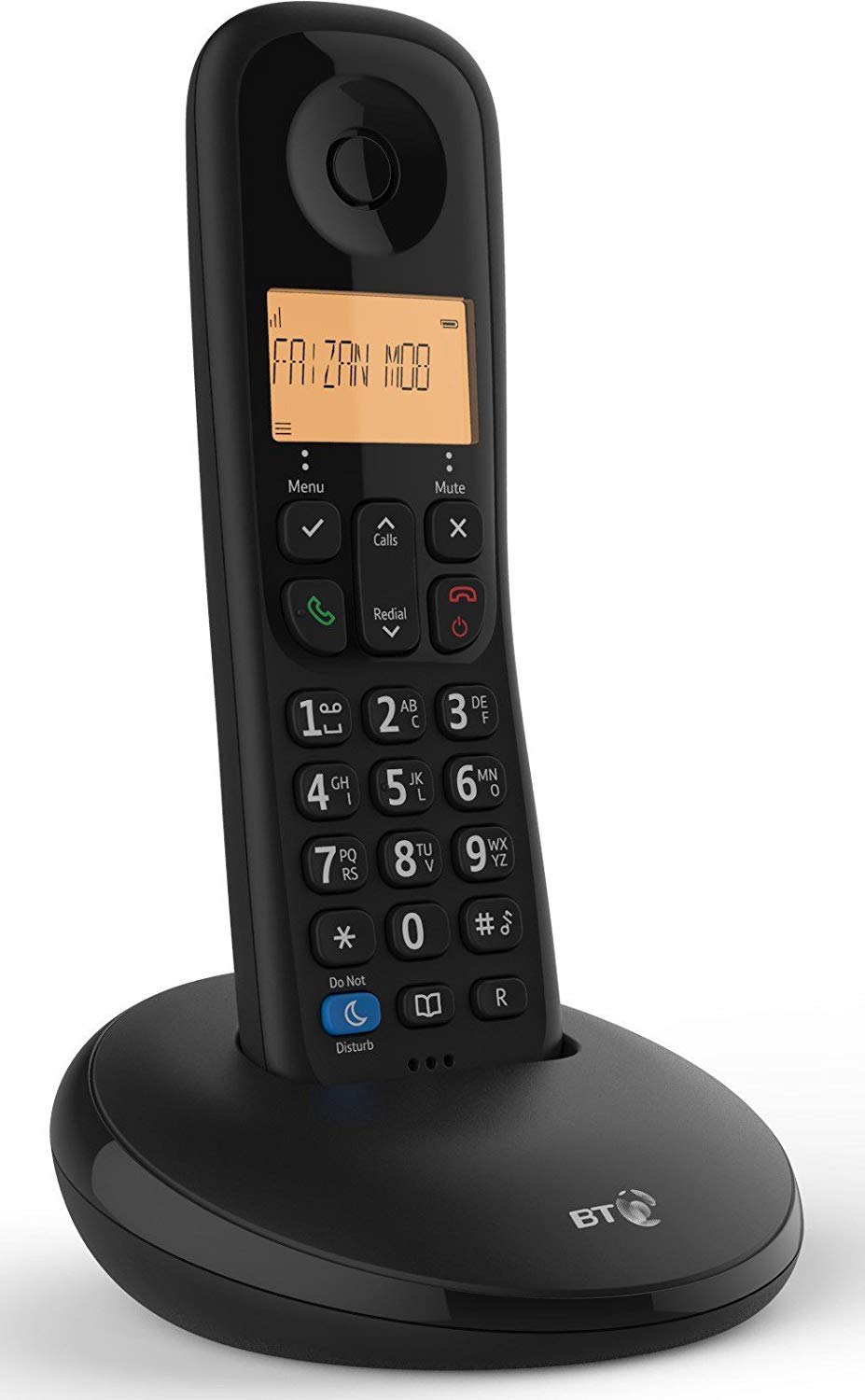 BT Everyday Cordless Landline House Phone, Home Phone, Basic Call Blocker, Do Not Disturb button, Single Handset Pack