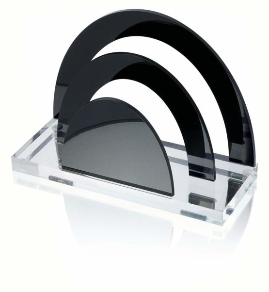 Wedo 60 3001 Acrylic Letter Rack - Transparent