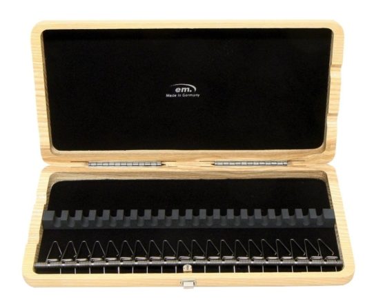 GEWA 751047 Rohretui Oboe 20 Rohre natur lackiert