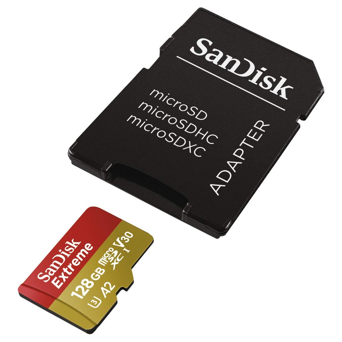 SanDisk Extreme 128 GB microSDXC Memory Card for Action Cameras and Drones with A2 App Performance up to 160 MB/s, Class 10, U3, V30 - Image 2