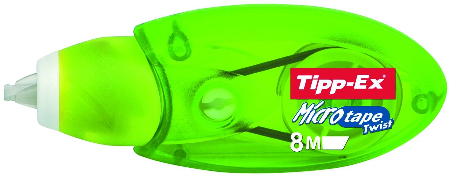 Tipp-Ex Micro Tape Twist - Assorted Colours (Value Pack of 2, Plus 1 Free), multicoloured - Image 4