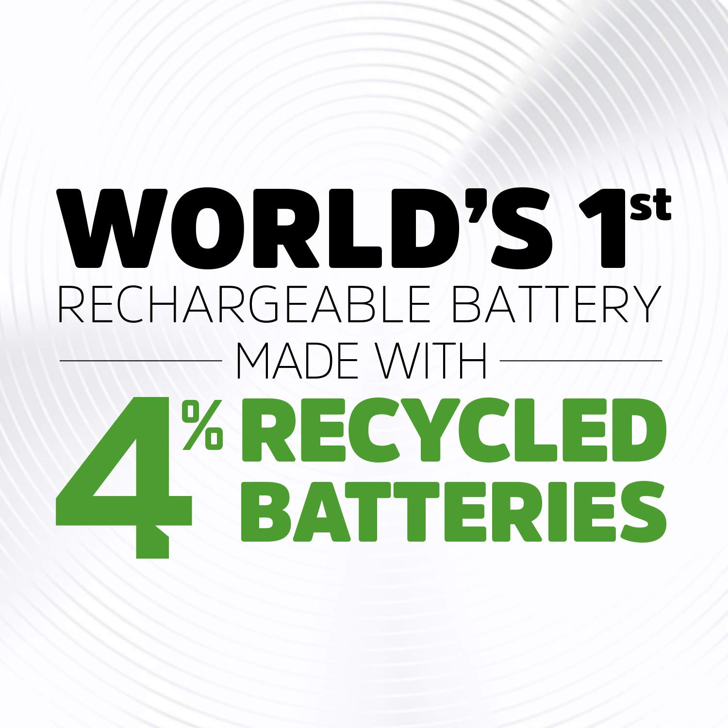 Energizer Recharge Universal, Rechargeable Batteries AAA (4 Pack), 600 mAh NiMH Triple A Battery - Image 3