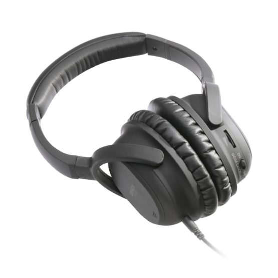 LINDY 20424 NC-60 Active Noise Cancelling Headphones, Black - Image 2
