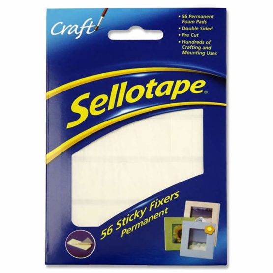 Sellotape Permanent Double Sided Sticky Fixer