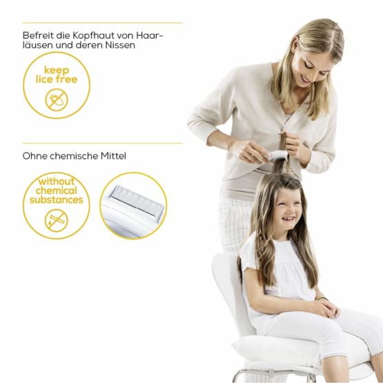 Beurer HT15 Electric Nit Comb, Clears Nits and Lice Without chemicals - Image 2