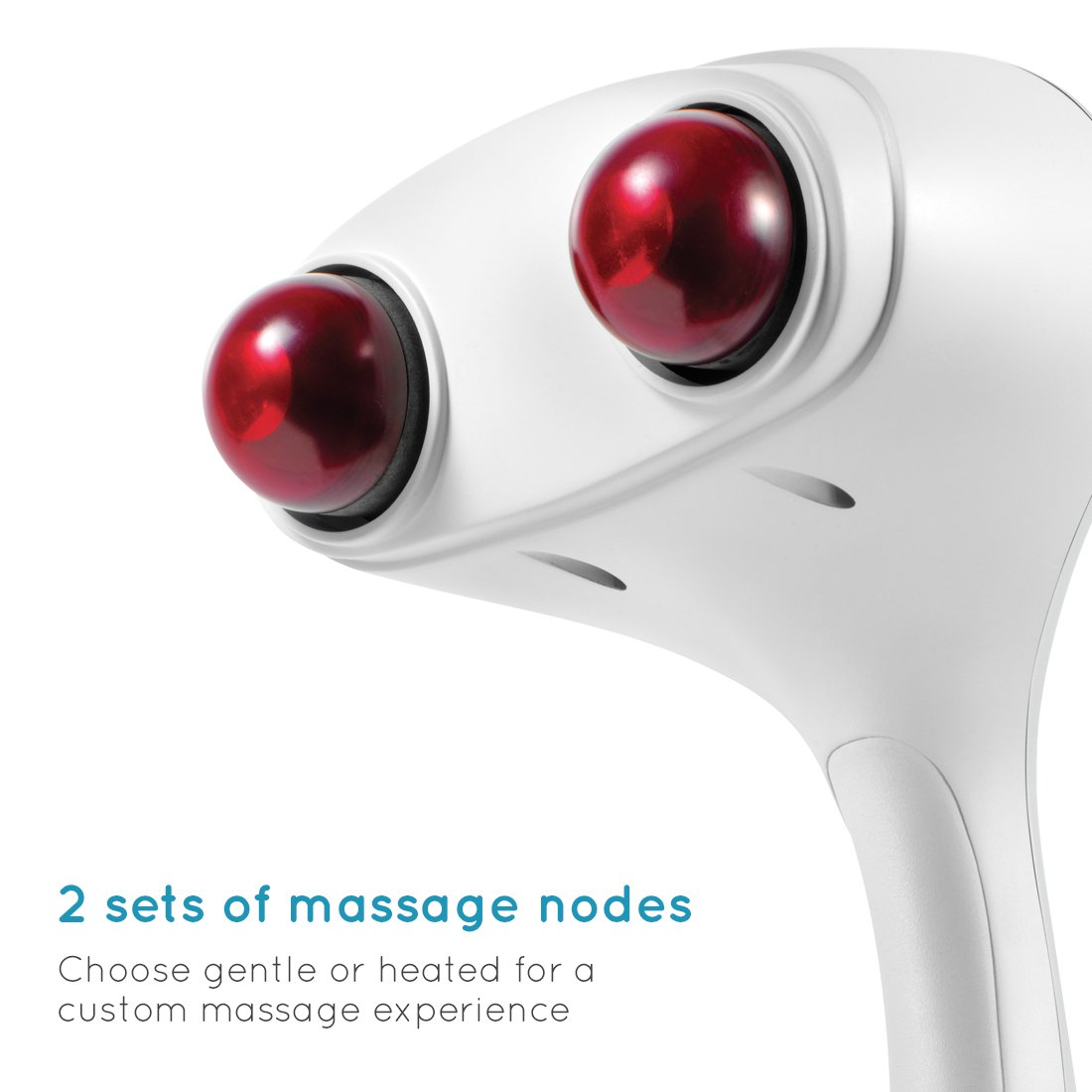 HoMedics Compact Percussion Massager, Handheld Deep Tissue Massage & Perfect Reach Body Massager, Comfort Tired Muscles - Image 3