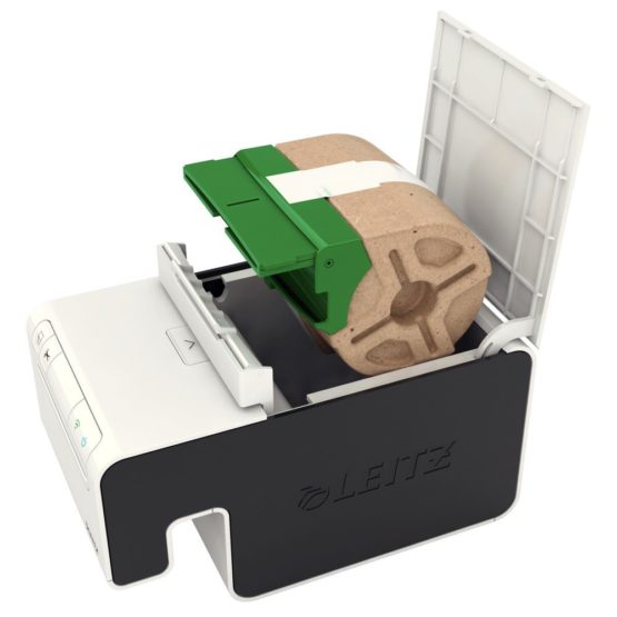 Leitz 70050001 Icon Intelligent Card Stock Cartridge, 157 gsm Card, 57 mm (W) and 22 m (L) - White - Image 4