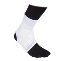 McDavid 433 - Ankle Support Mesh With Straps - Breathable Non-Neoprene Compression Ankle Support - Black or White