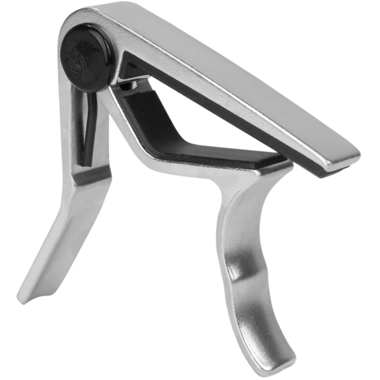 TIGER GACAPO2-2 Trigger Guitar Capos Easy to Use Universal Guitar Capos Chrome Pack of 2 - Image 3