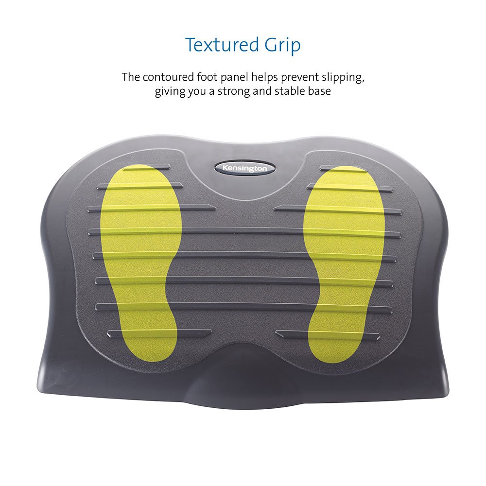 Kensington Adjustable Ergonomic Foot Rest SoleSaver under desk foot