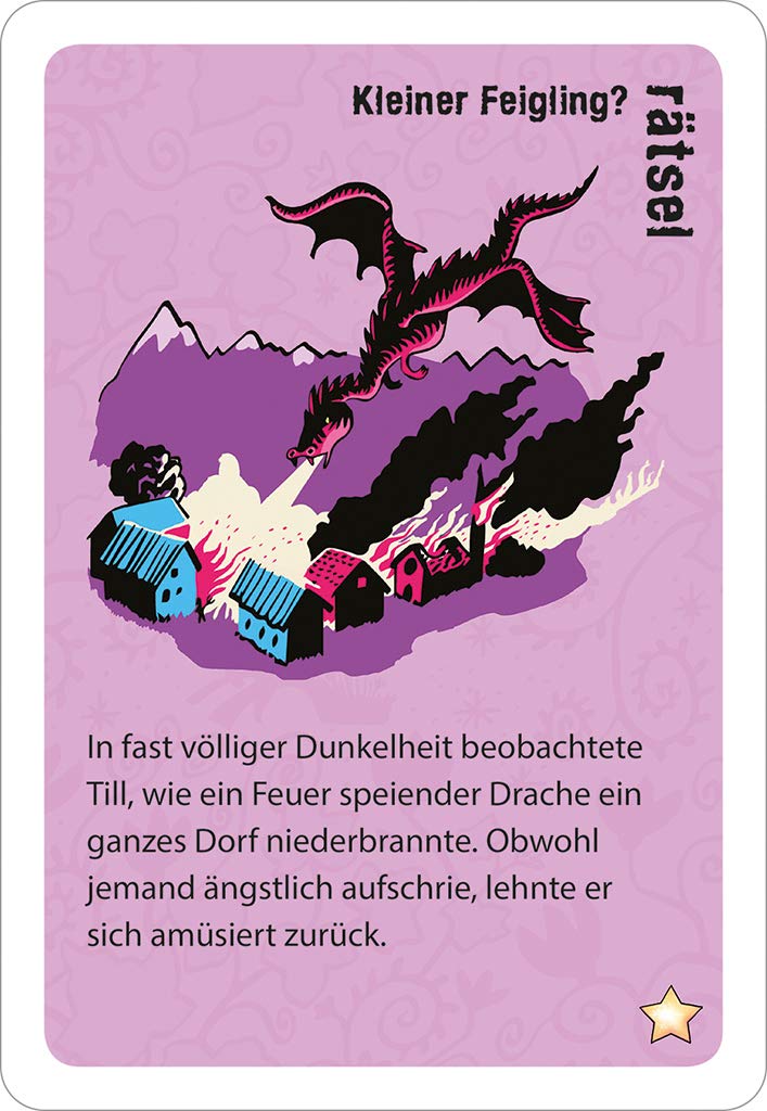 black stories Junior - rainbow stories: 50 fabulous tricky puzzles full of magic, Colourful, ca. 9,4 cm x 13,3 cm - Image 3