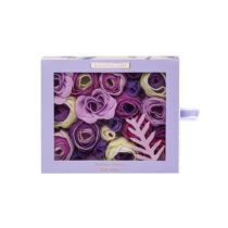 Heathcote & Ivory Lavender Fields Bathing Flowers in Sliding Box, 85 g