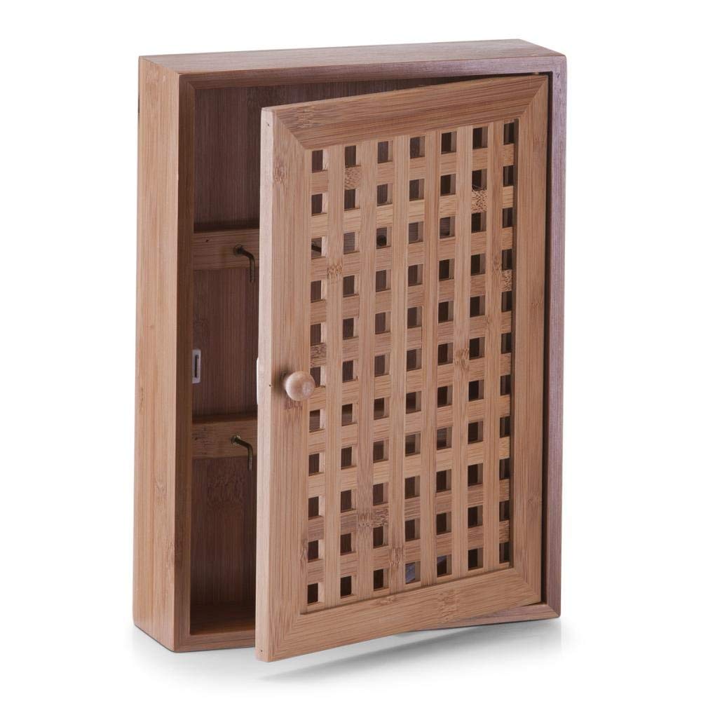 Zeller Key Box, Brown, 19 x 6 x 27 cm - Image 2