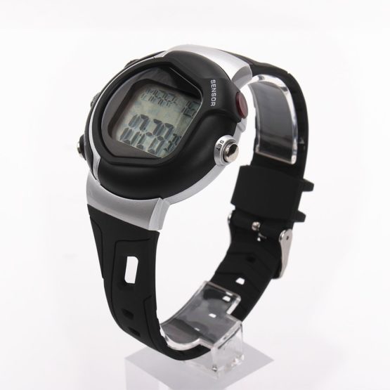 Pellor Calorie Heart Rate Monitor Watch Pulse Watch Sport Watch Wristwatch (Black) - Image 3