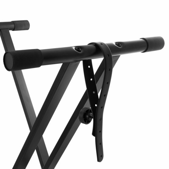 Tiger Keyboard Stand with Securing Straps - Double Braced X Frame - Image 3
