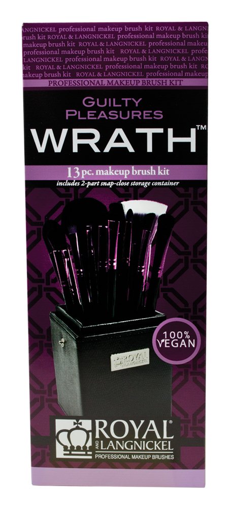 Royal & Langnickel Guilty Pleasures Wrath Brush Box Kit - 12 Piece, Purple - Image 3