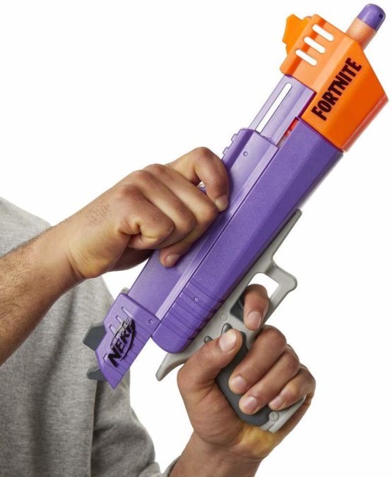 Nerf Fortnite HC-E Mega Dart Blaster – Includes 3 Official Nerf Mega Fortnite Darts – For Youth, Teens, Adults - Image 3