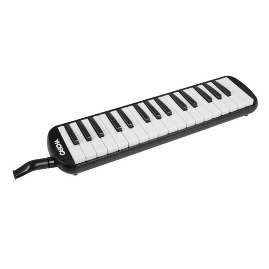 CASCHA Melodica with bag and mouthpiece, instrument for children and beginners, black, HH 2061 - Image 2