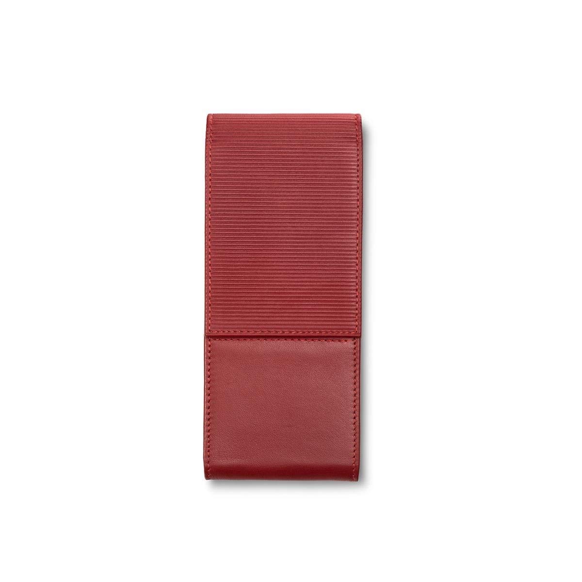 Lamy A316 Lederwaren High-Quality Nappa Leather Case 859 in Red for 3 Writing Instruments, Für 3 Schreibgeräte