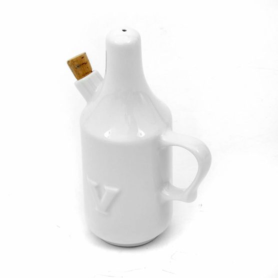Ability Superstore Ceramic White Dignity Vinegar Pourer - Image 4