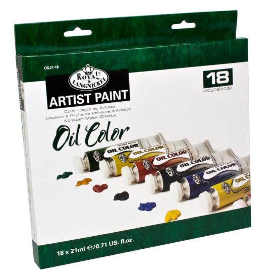 Royal & Langnickel 21ml Oil Painting Colour (Pack of 18)