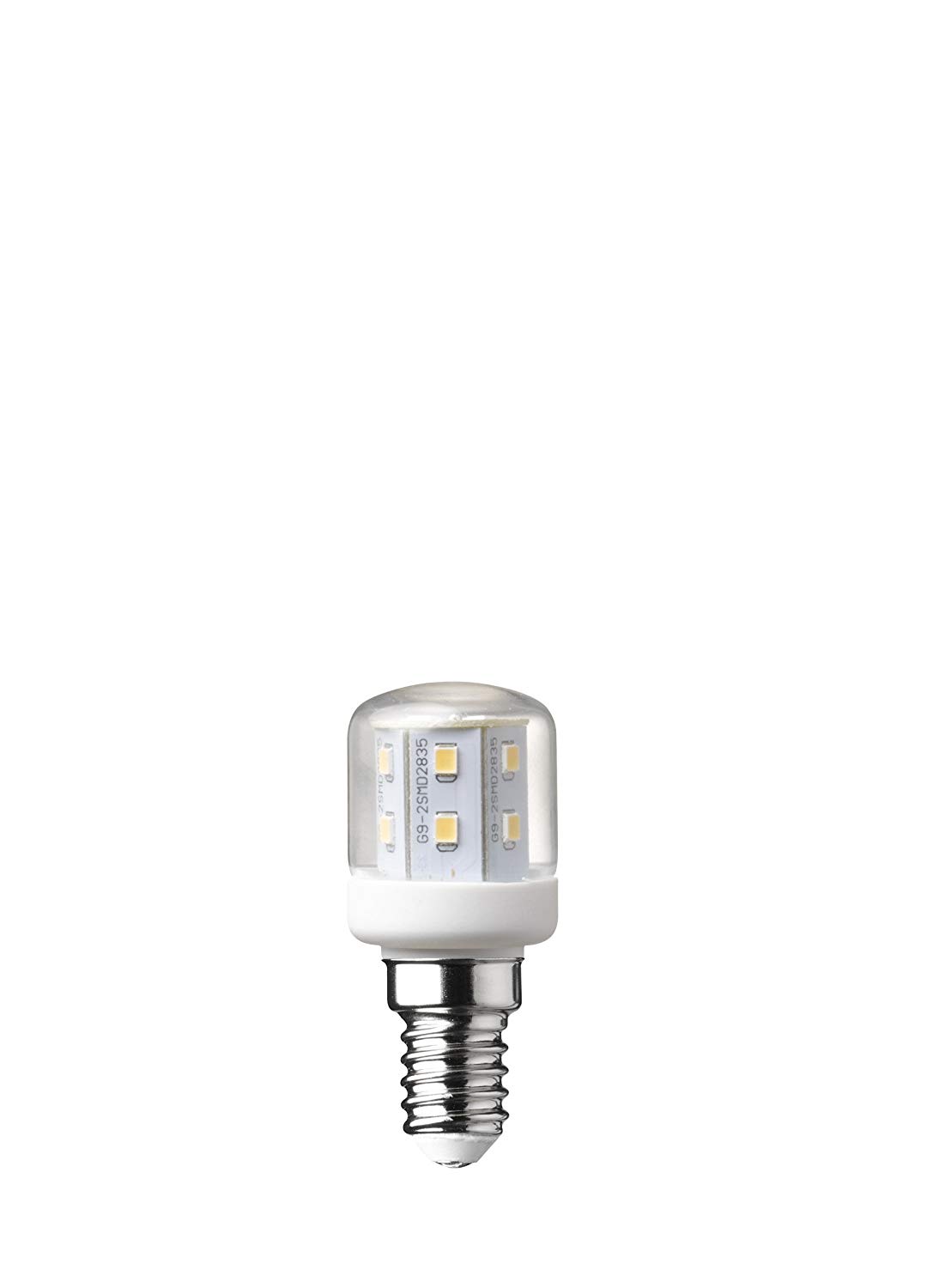 Wofi LED Bulb, E14, 2.6 Watt - 2.8 x 2.8 x 6 cm Clear Glass, Klare Glas