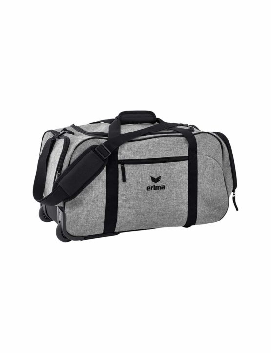 ERIMA Travel Line Casual Daypack, 55 cm, 50 liters,Gray Melange/Black