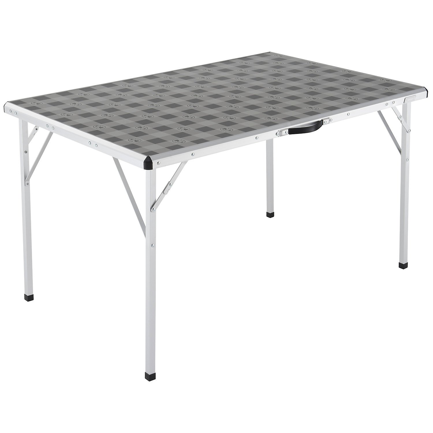 Coleman Folding Camping Table - Grey, Large/120 x 80 x 70 cm