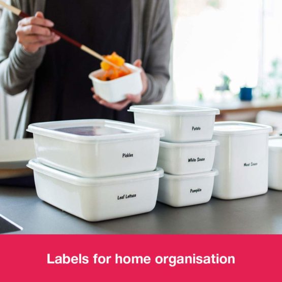 Brother PT-P300BT Label Maker, Bluetooth, P-Touch 'CUBE' Label Printer, Portable, Up to 12 mm Labels, Includes 12 mm Black on White Tape Cassette - Image 4