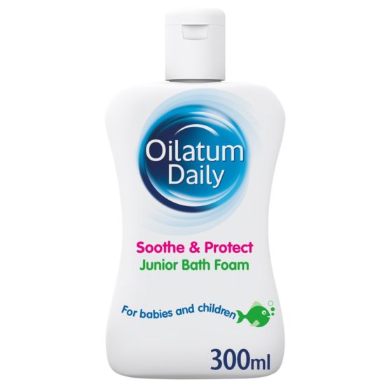 Oilatum Daily Junior Bath Foam for Dry Skin, 300 ml, White, Pack of 1